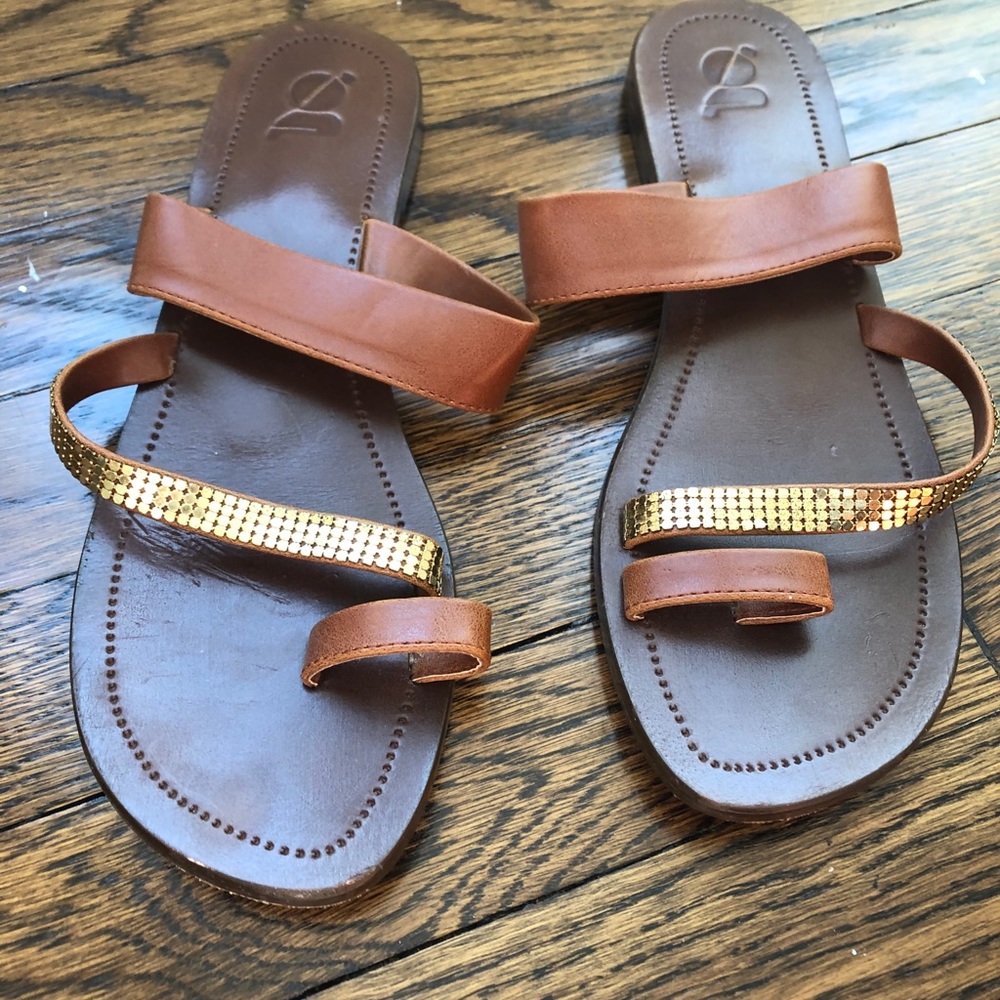 Leather sandals made in India